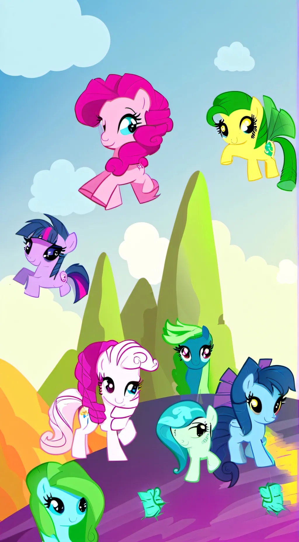 ai character: mlp (not for kids! background