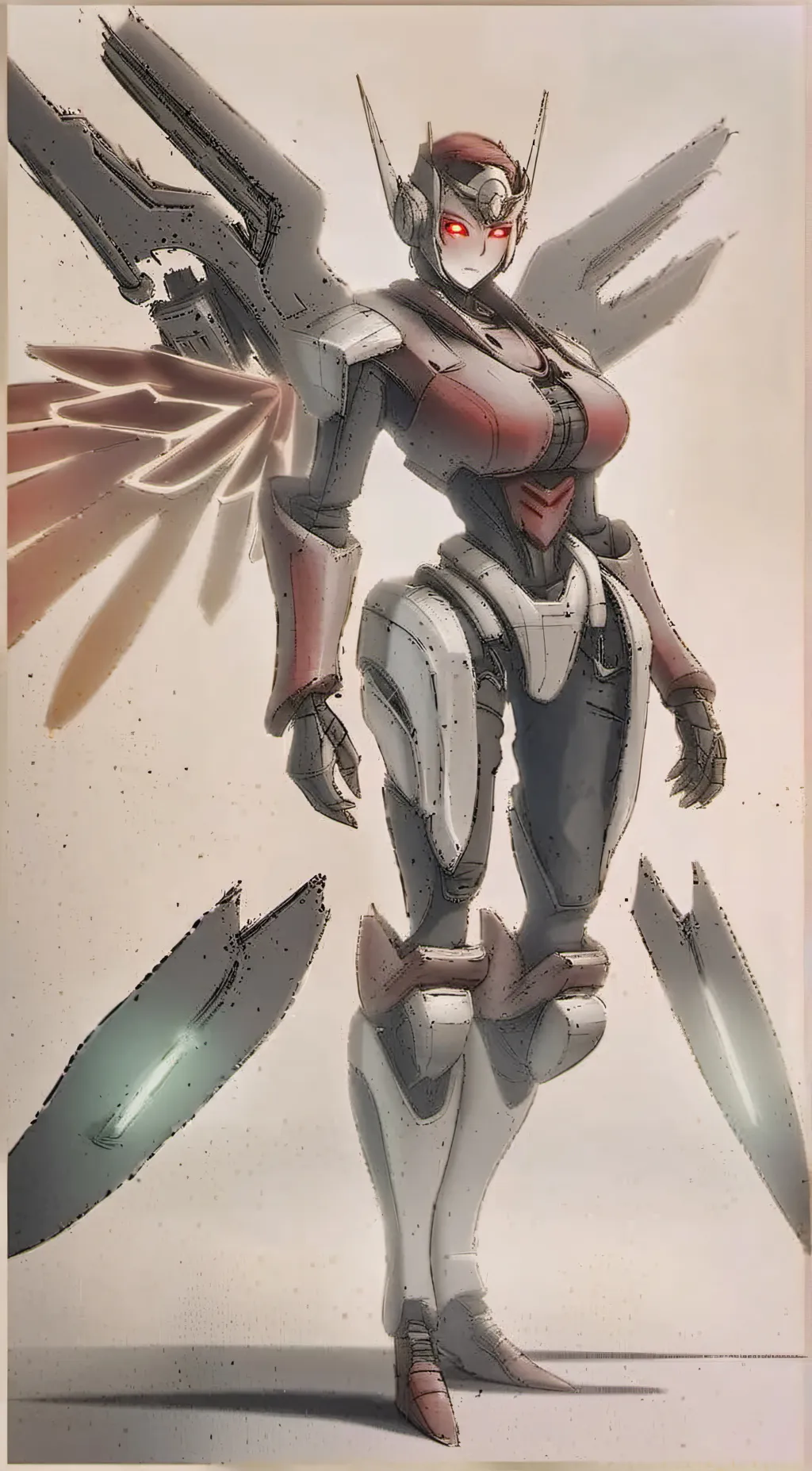 ai character: Shatter  background
