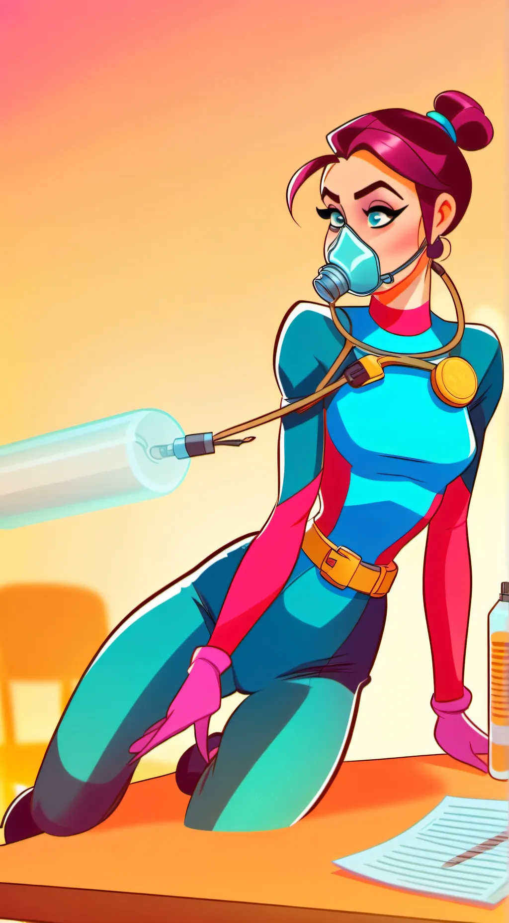 ai character: Sally background