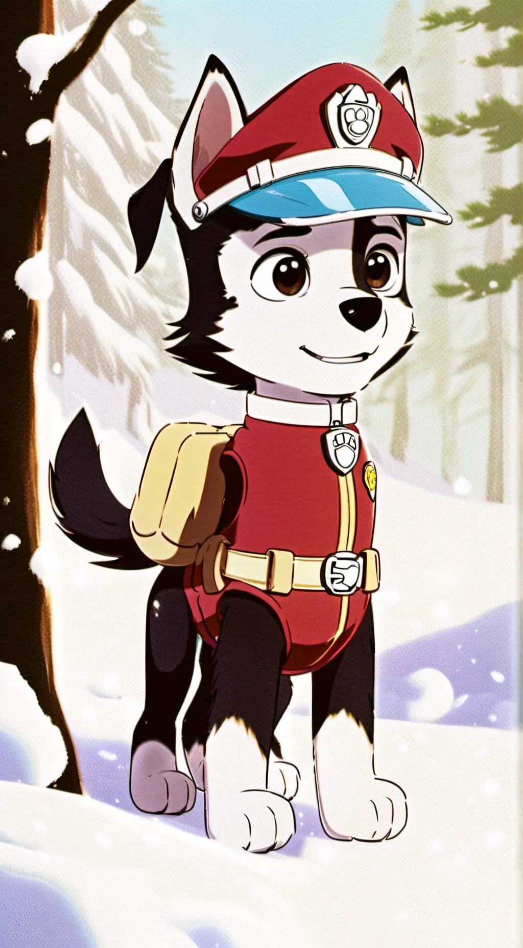 ai character: Paw patrol background