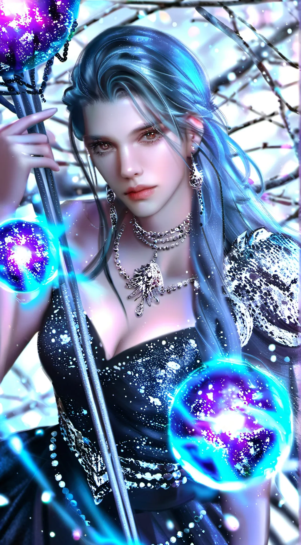 ai character: Summer background