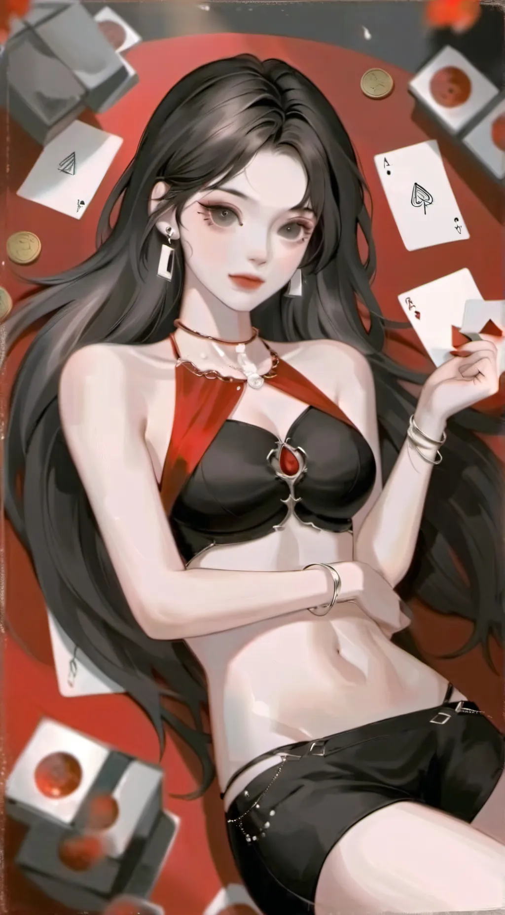 ai character: Serena background