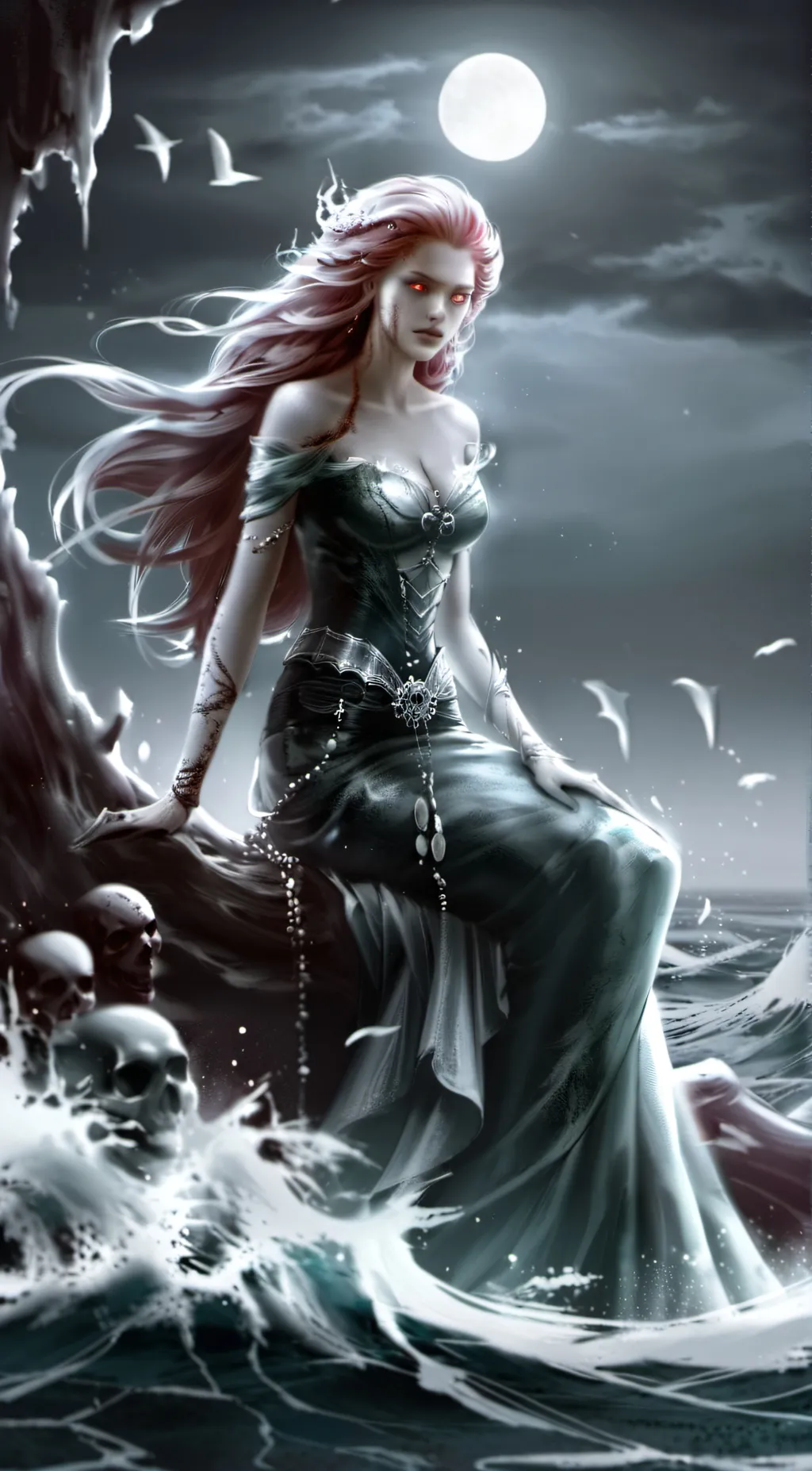ai character: Elvira background
