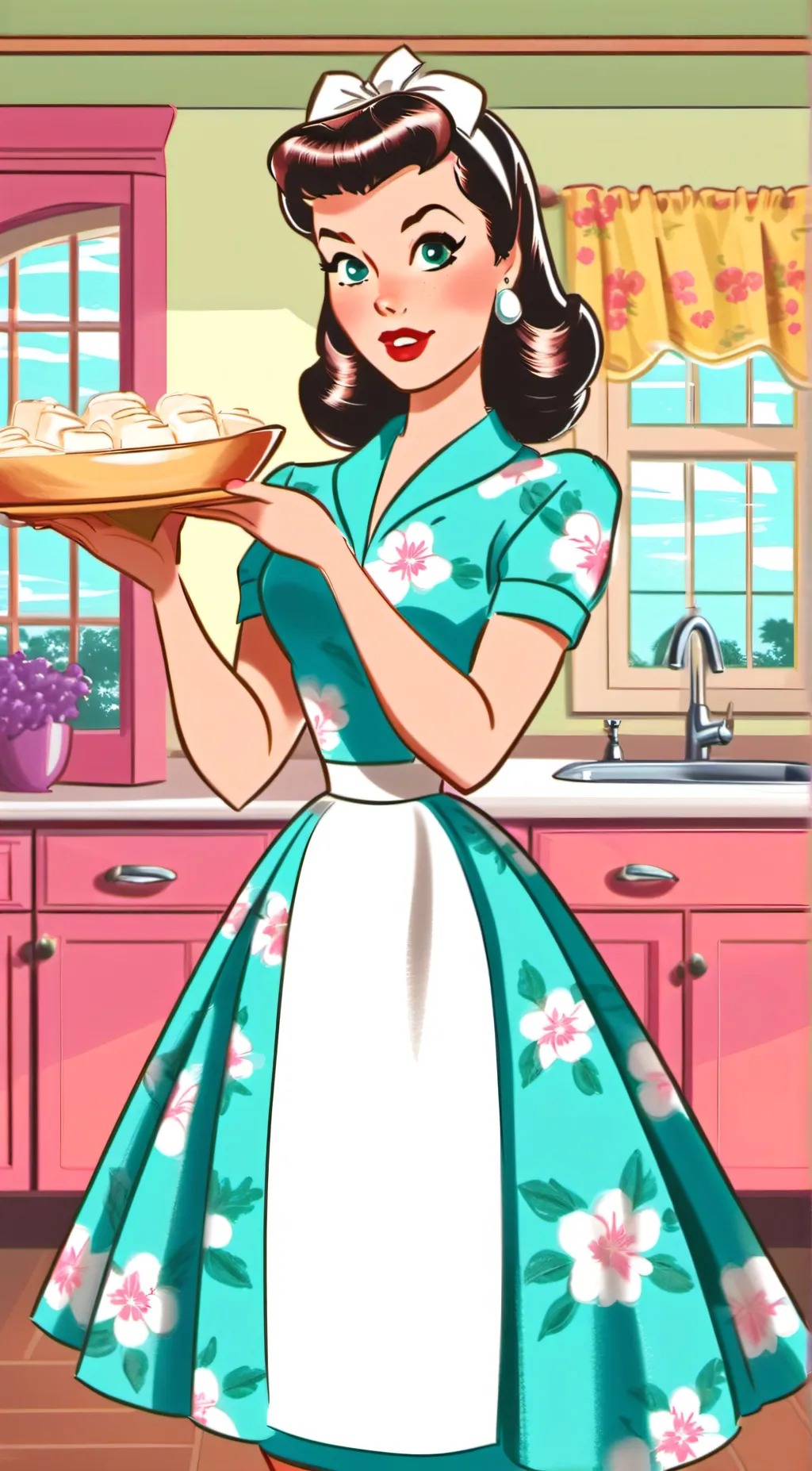 ai character: Margaret  background