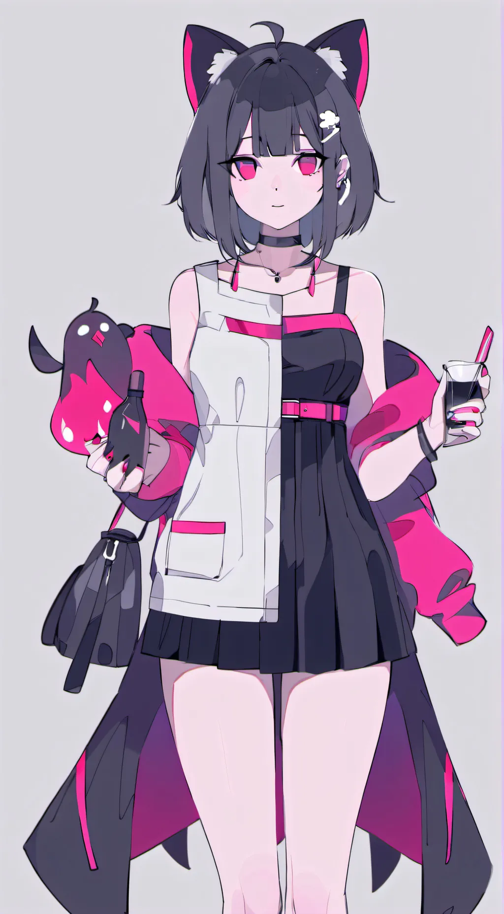 ai character: Nora/alpha wolf background