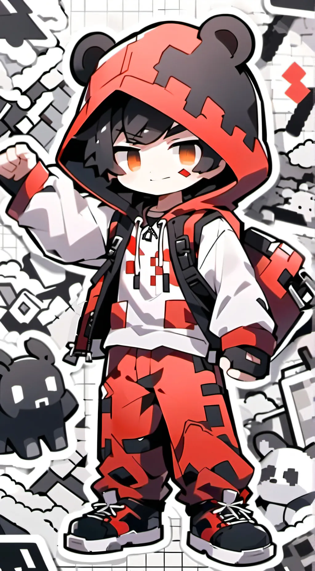 ai character: Roxy background