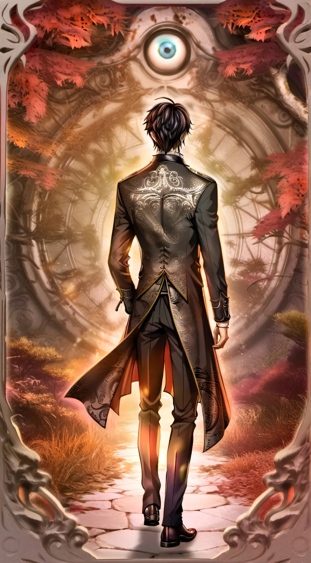 ai character: Shirime background