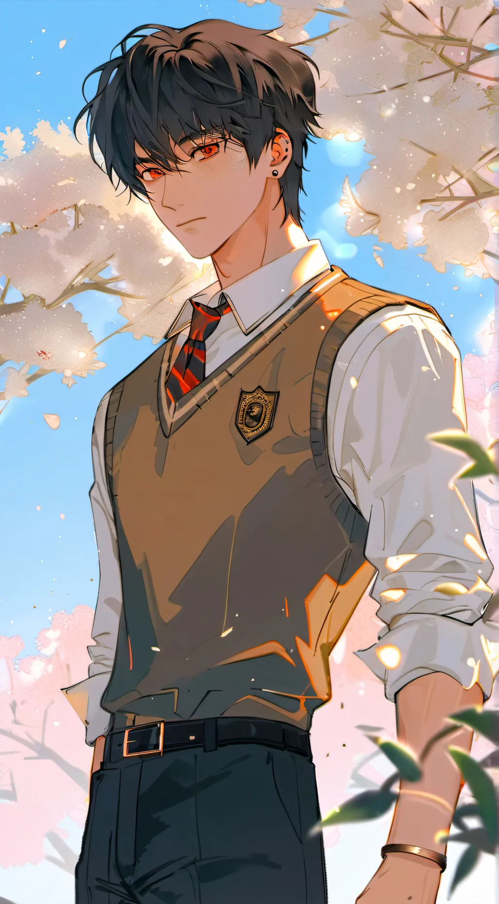 ai character: Hunter background
