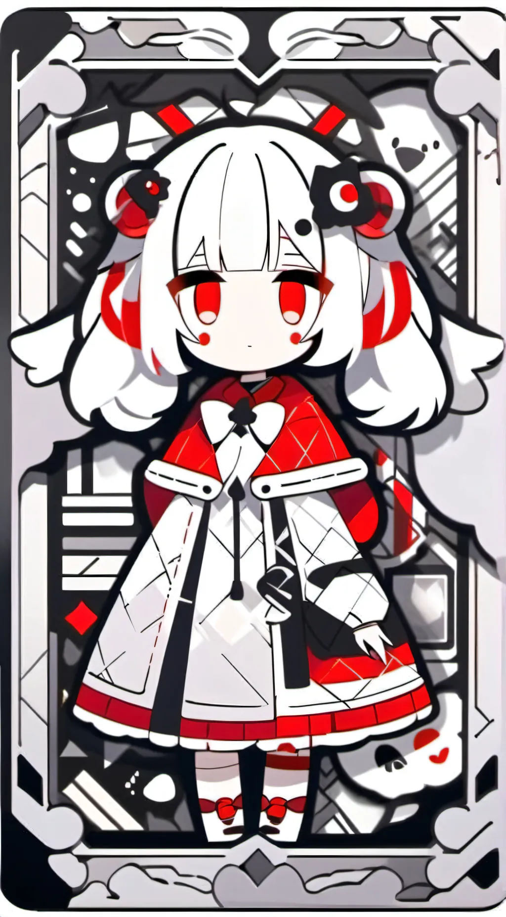 ai character: Cherry background