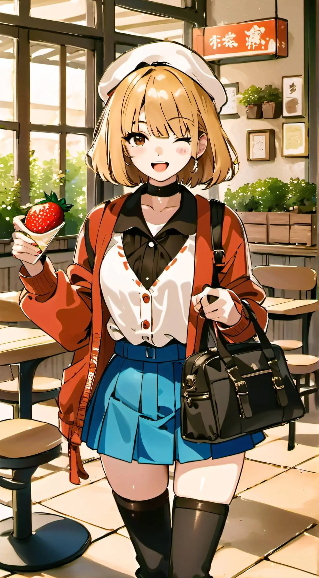 ai character: Evelyn background