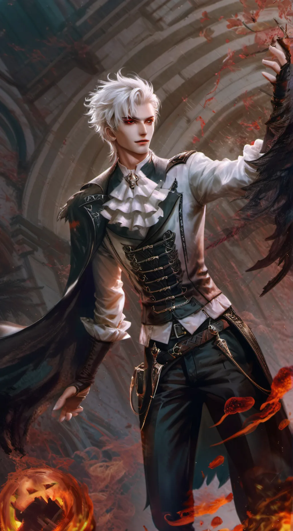 ai character: William~💨★ background
