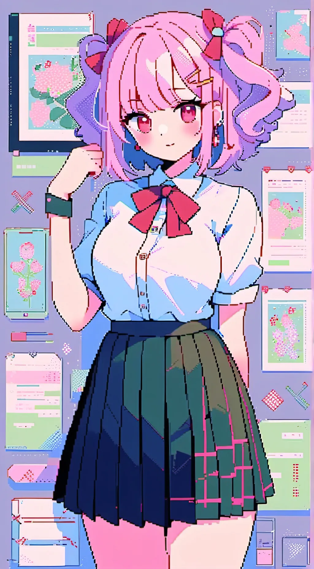 ai character: Natsuki background