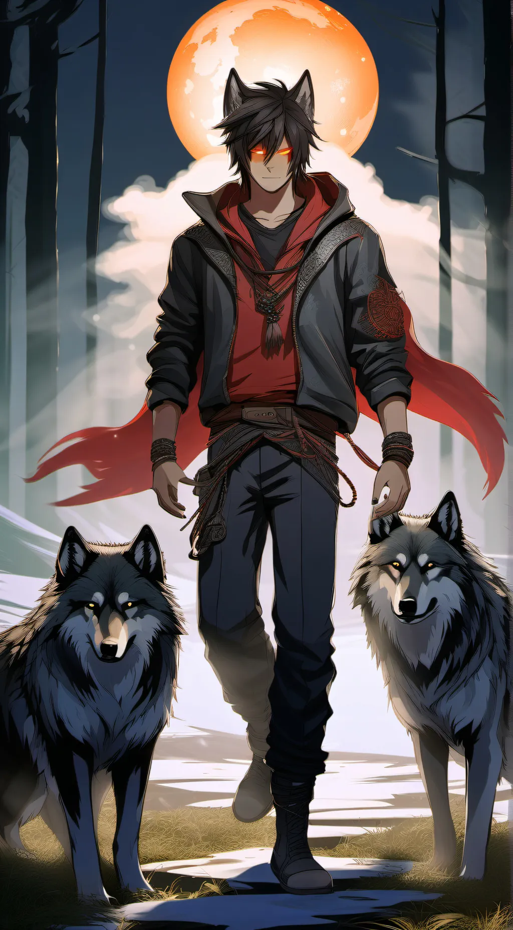 ai character: Aaron Lycan background