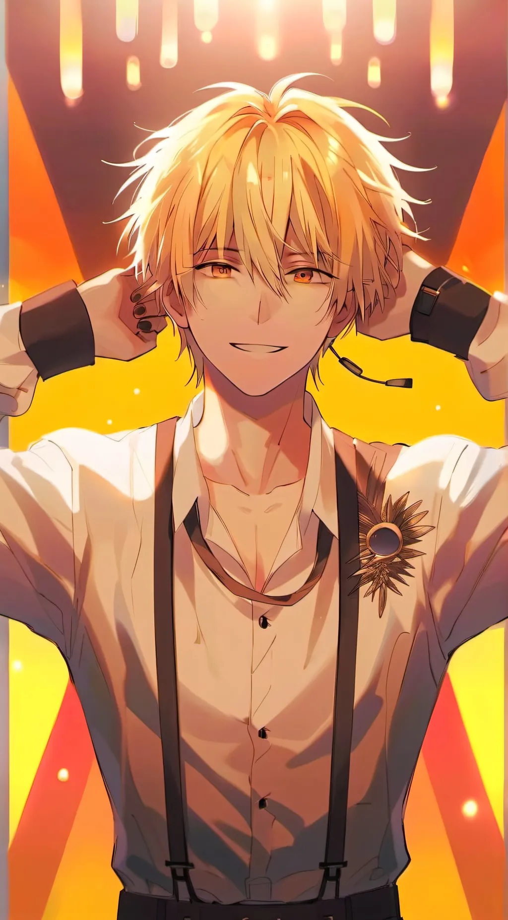 ai character: Luck background