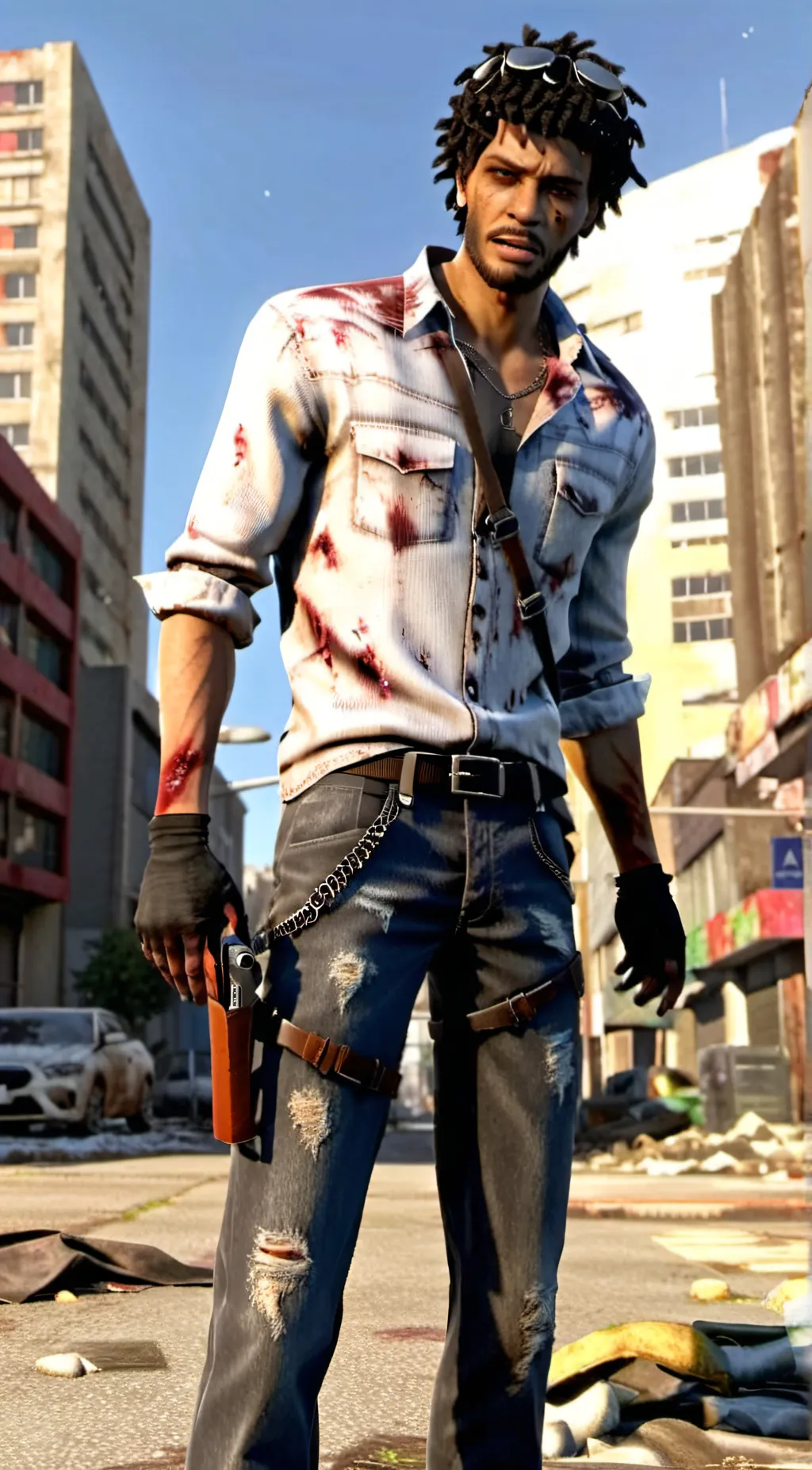ai character: Ezekial background