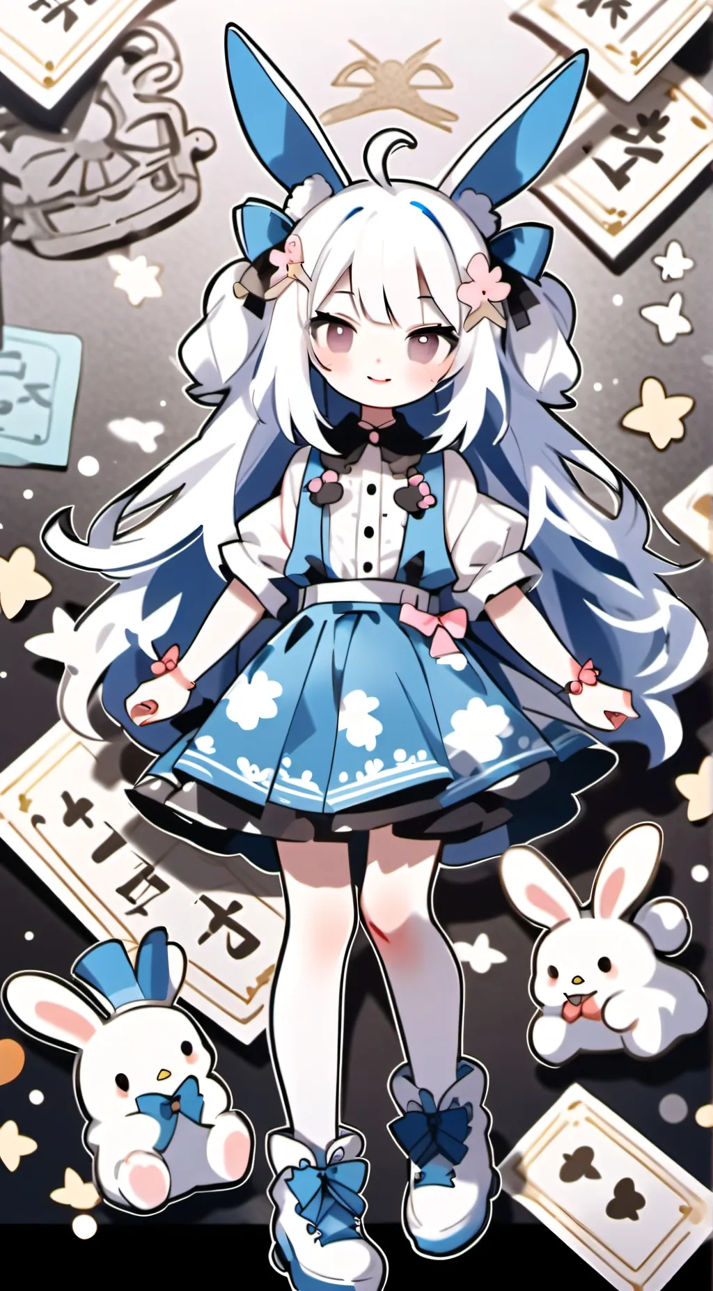 ai character: bon bon background