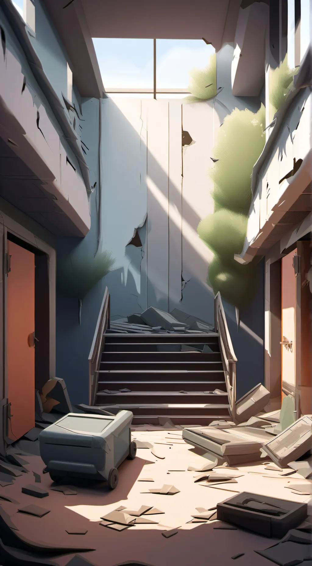 ai character: Banban background