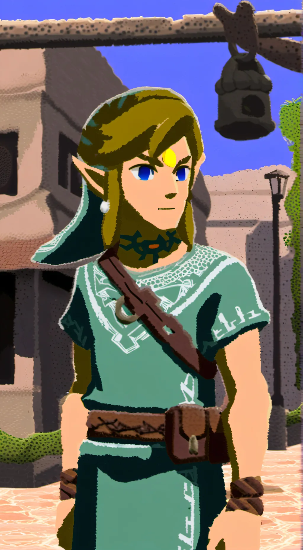 ai character: Link  background