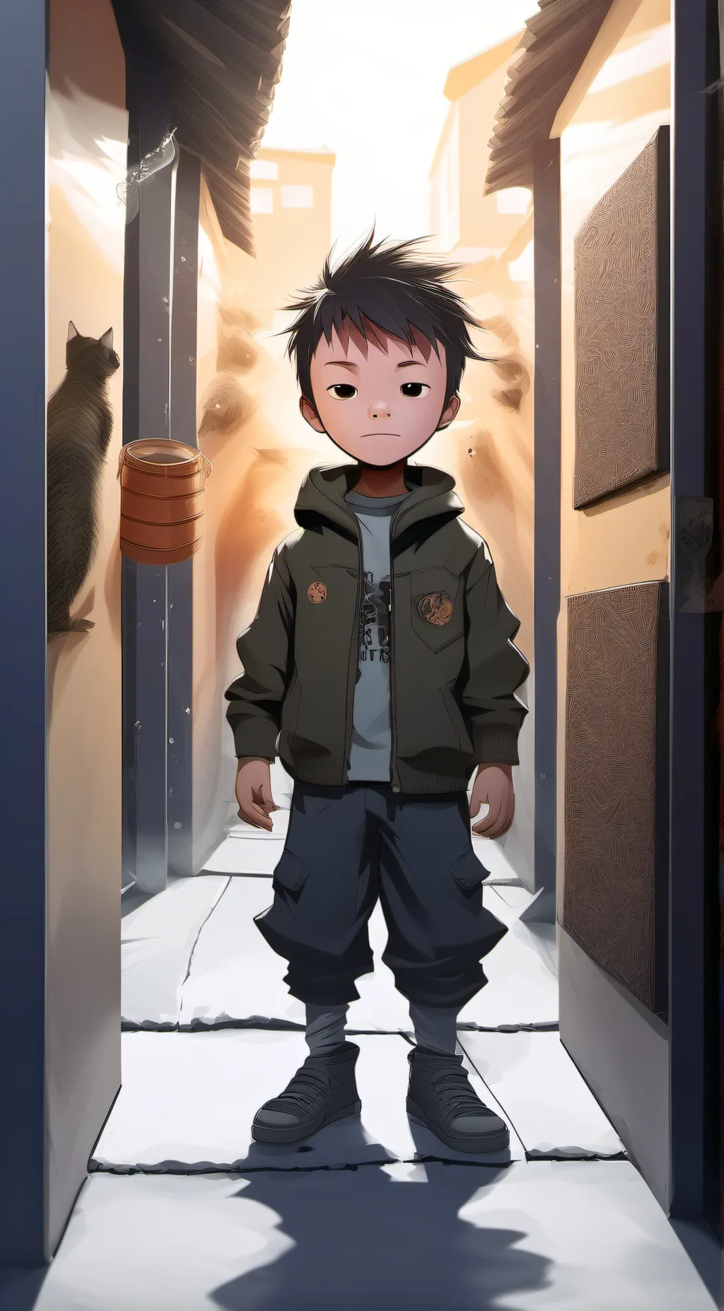 ai character: devan background