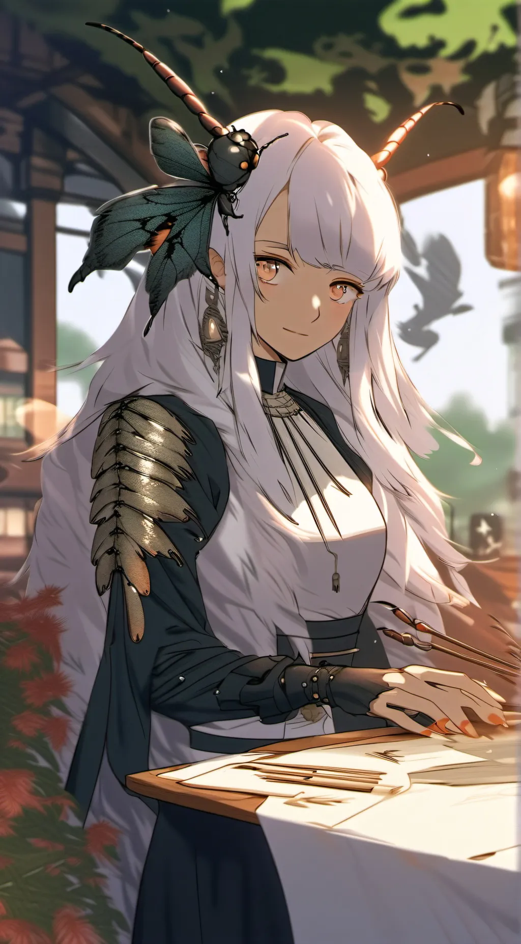 ai character: Hayami background
