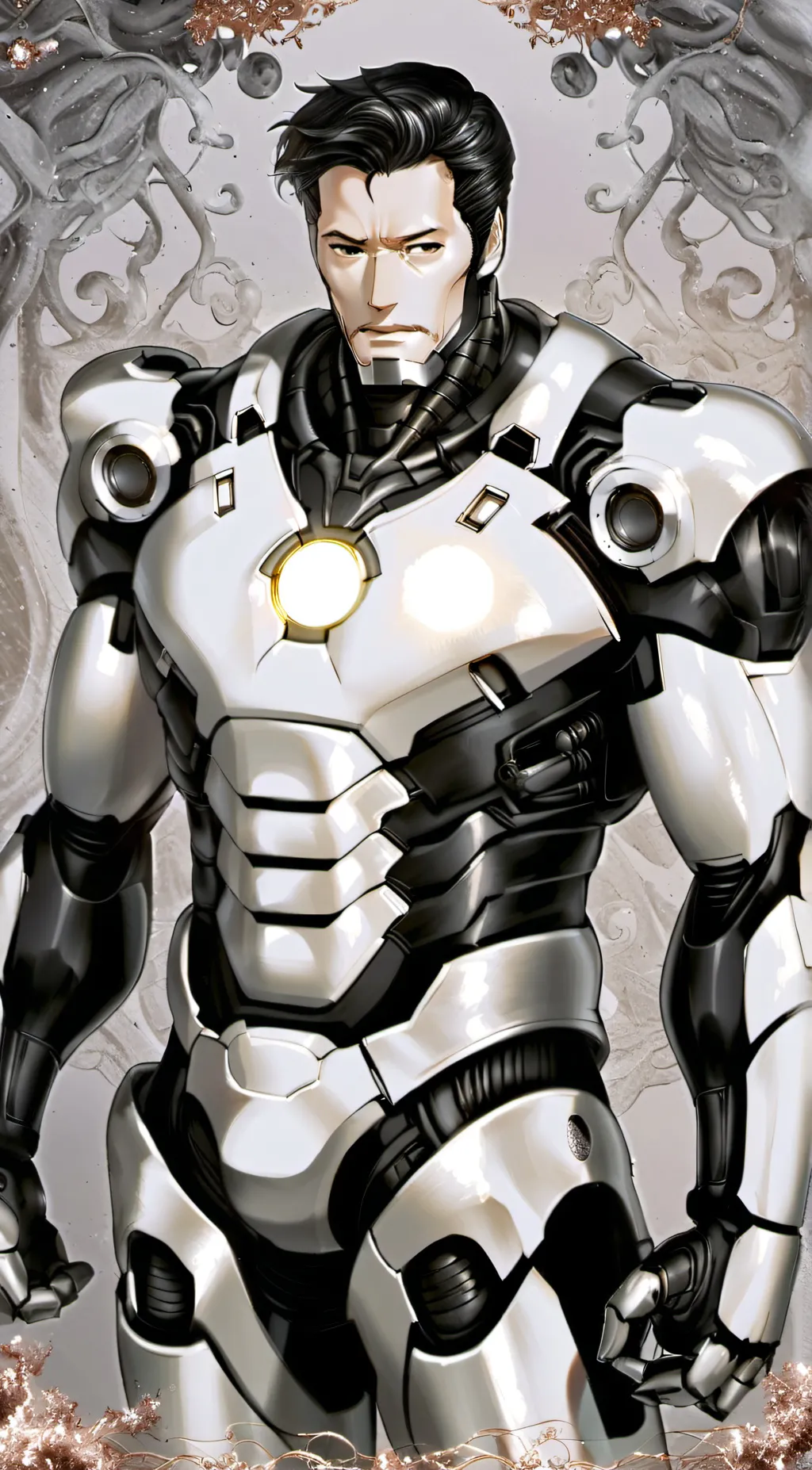 ai character: charming man 2.0 background
