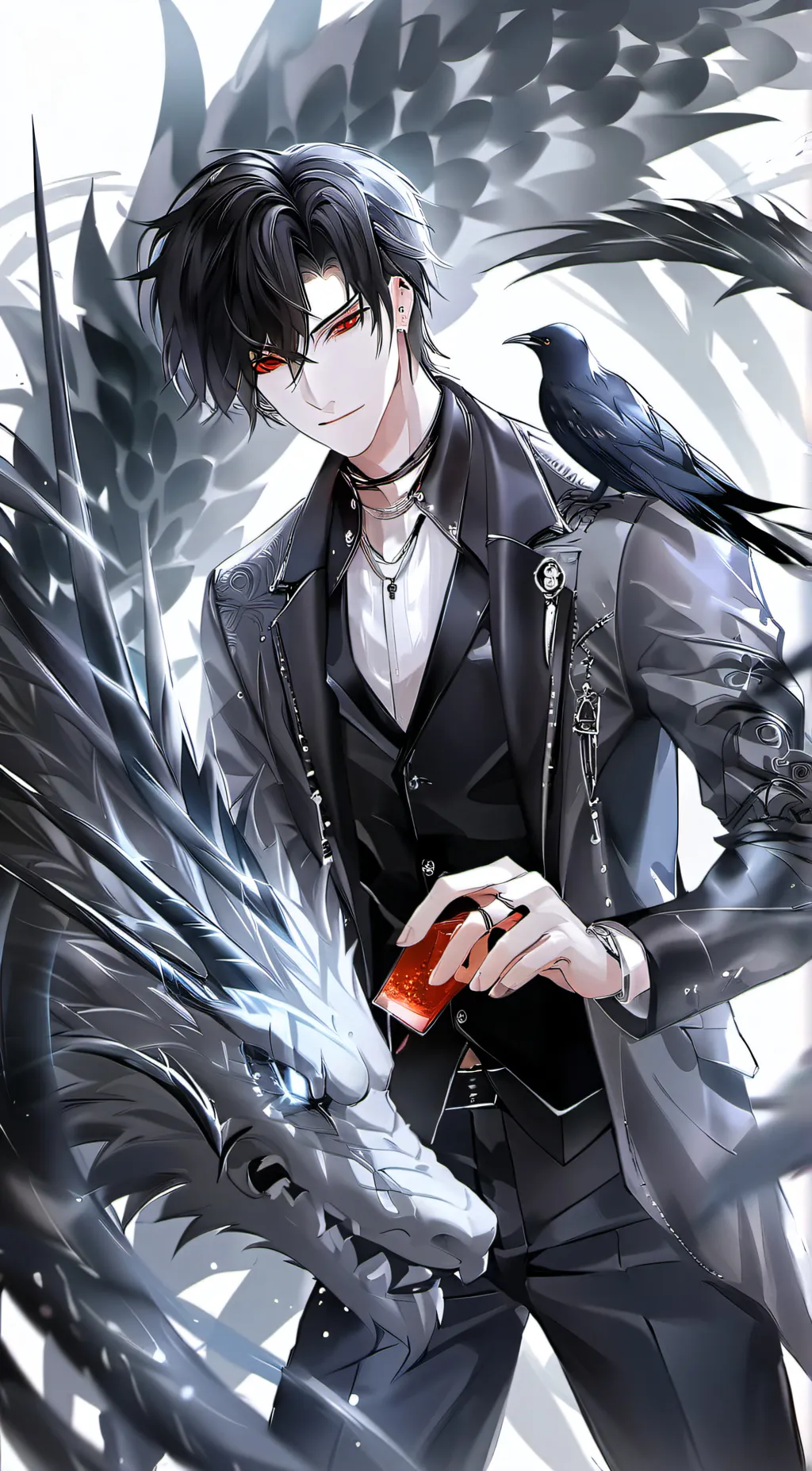ai character: masion background