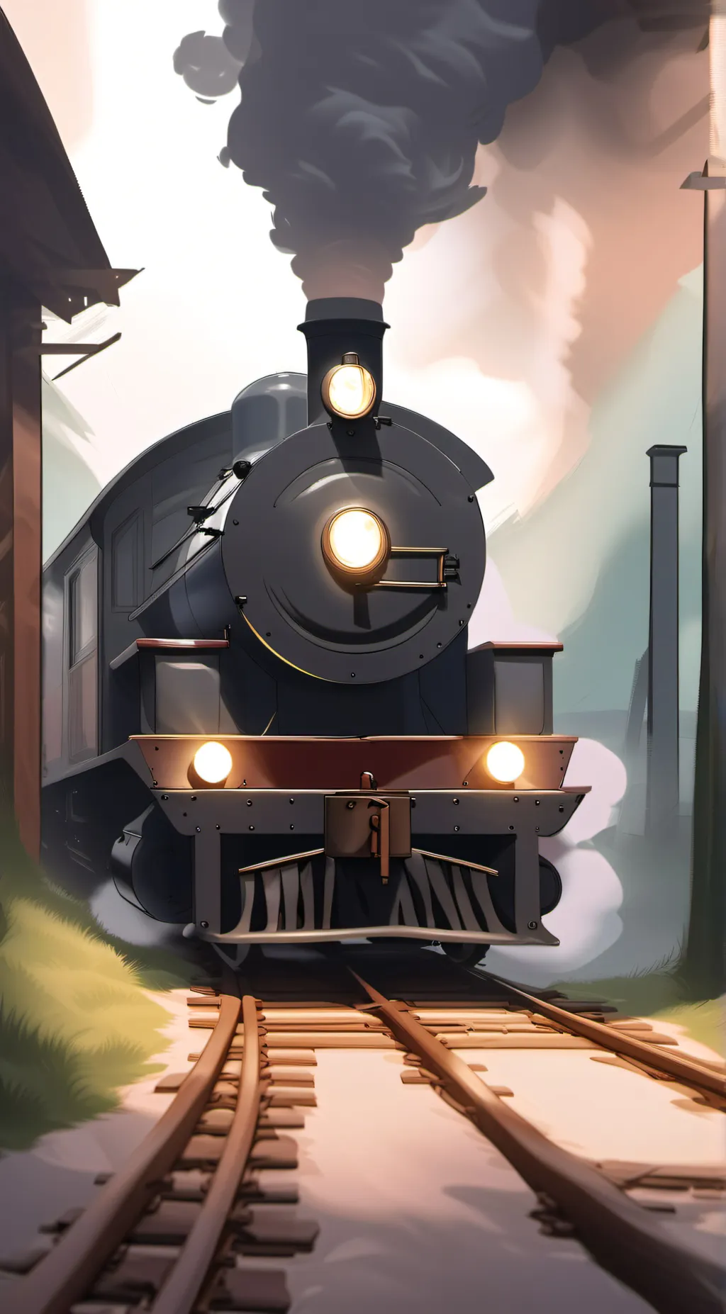 ai character: MLP Canterlottrain background