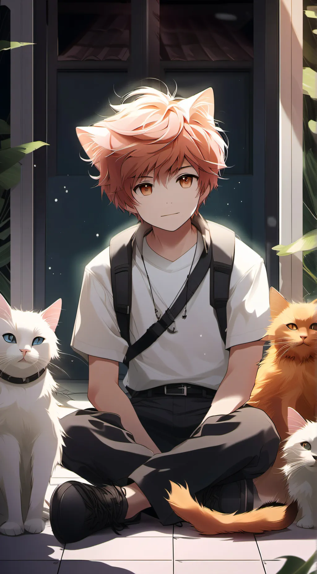 ai character: SAMLY background