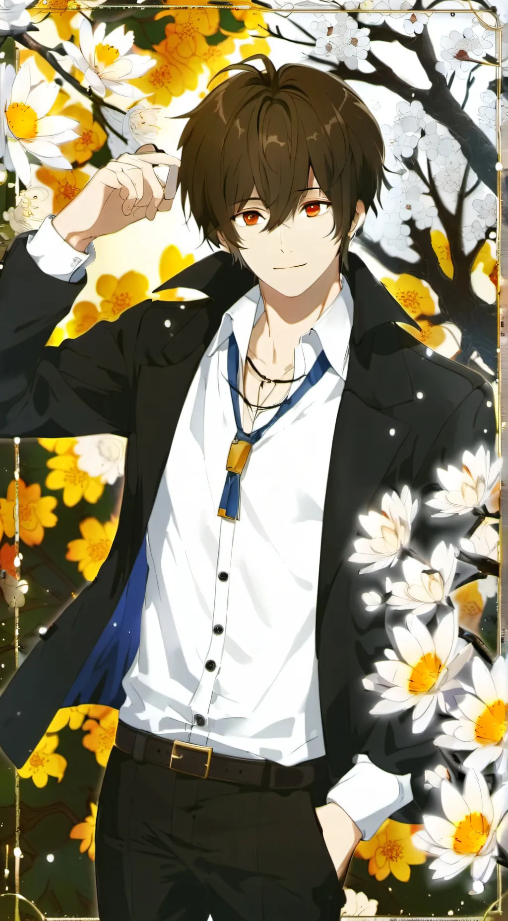 ai character: andrew background