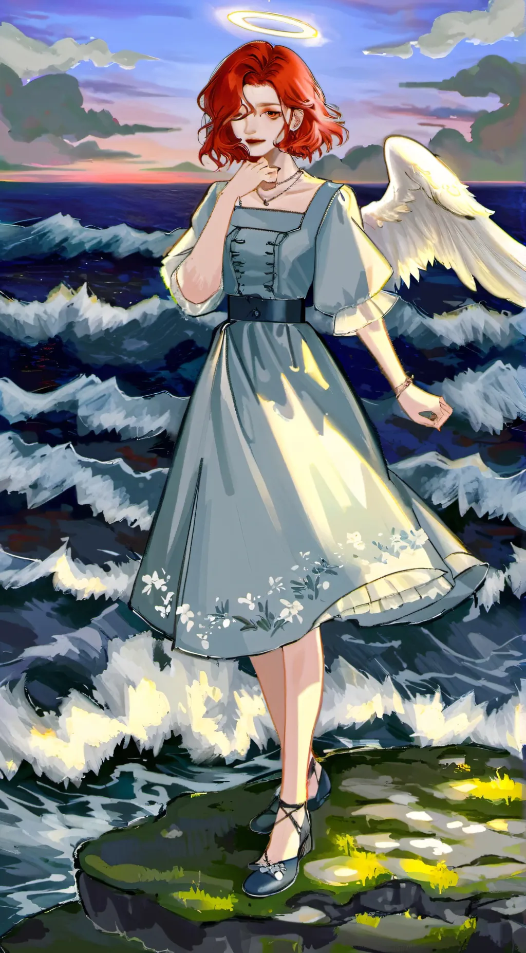 ai character: Celeste background