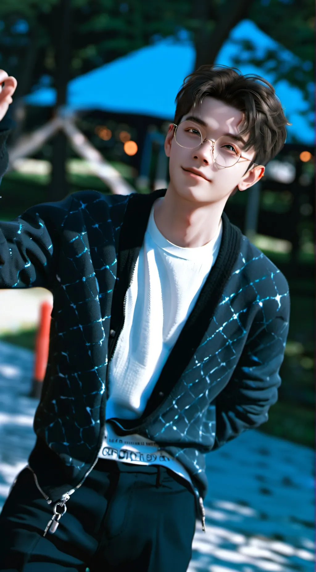 ai character: Liam  background