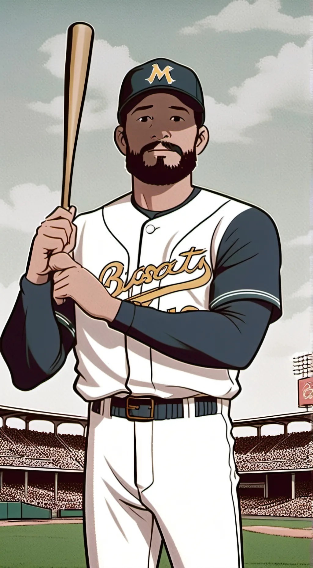 ai character: Nick qartinez background