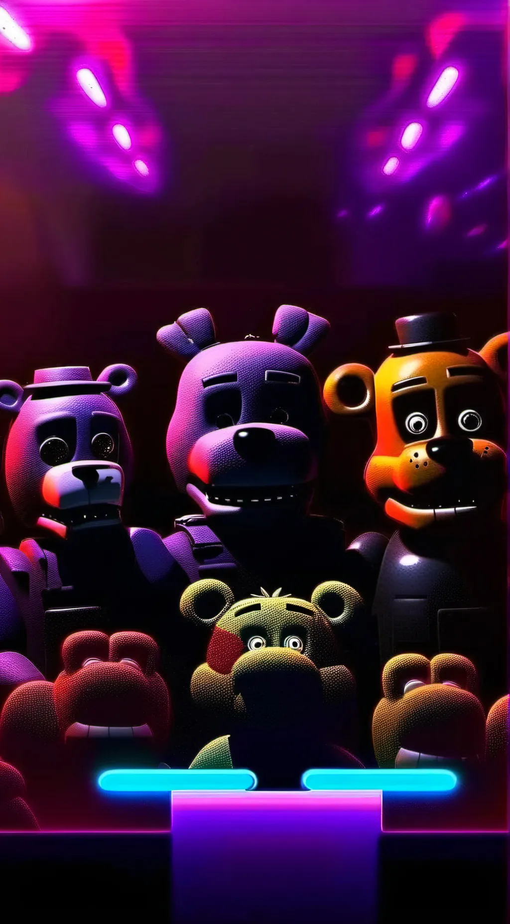 ai character: Fnaf background