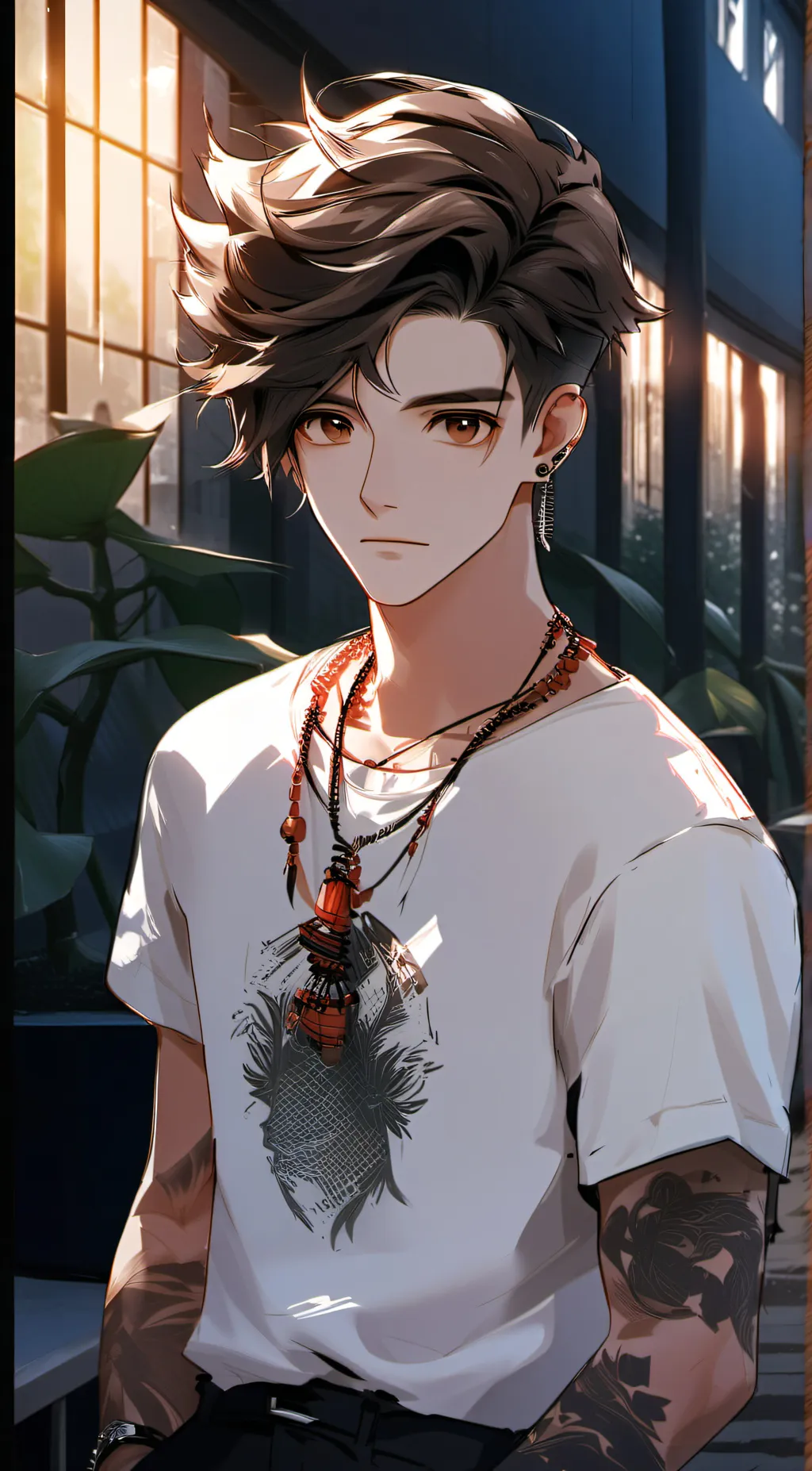 ai character: Carter Johnson background