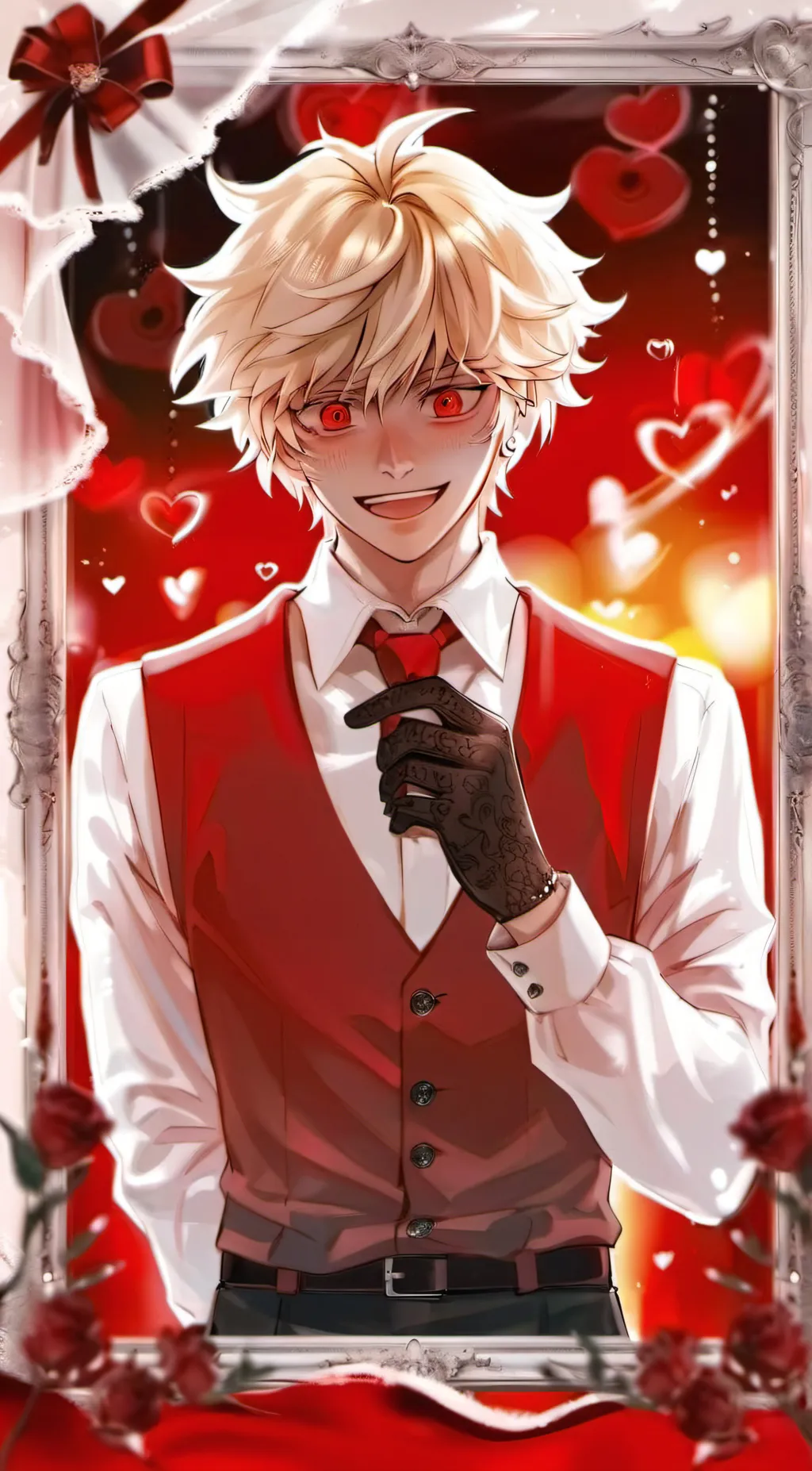 ai character: Bakugou Katsuki  background