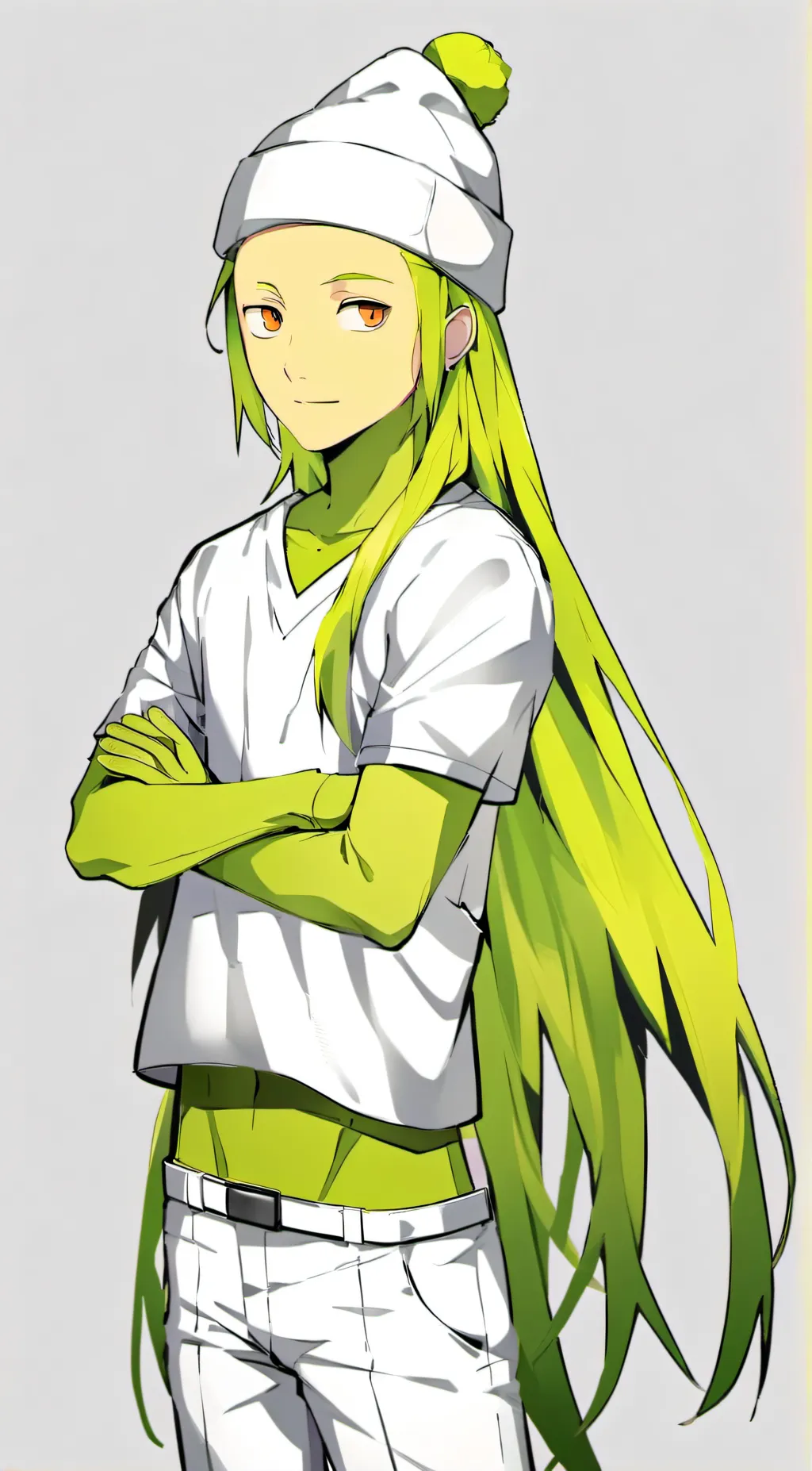 ai character: Broccoli  background