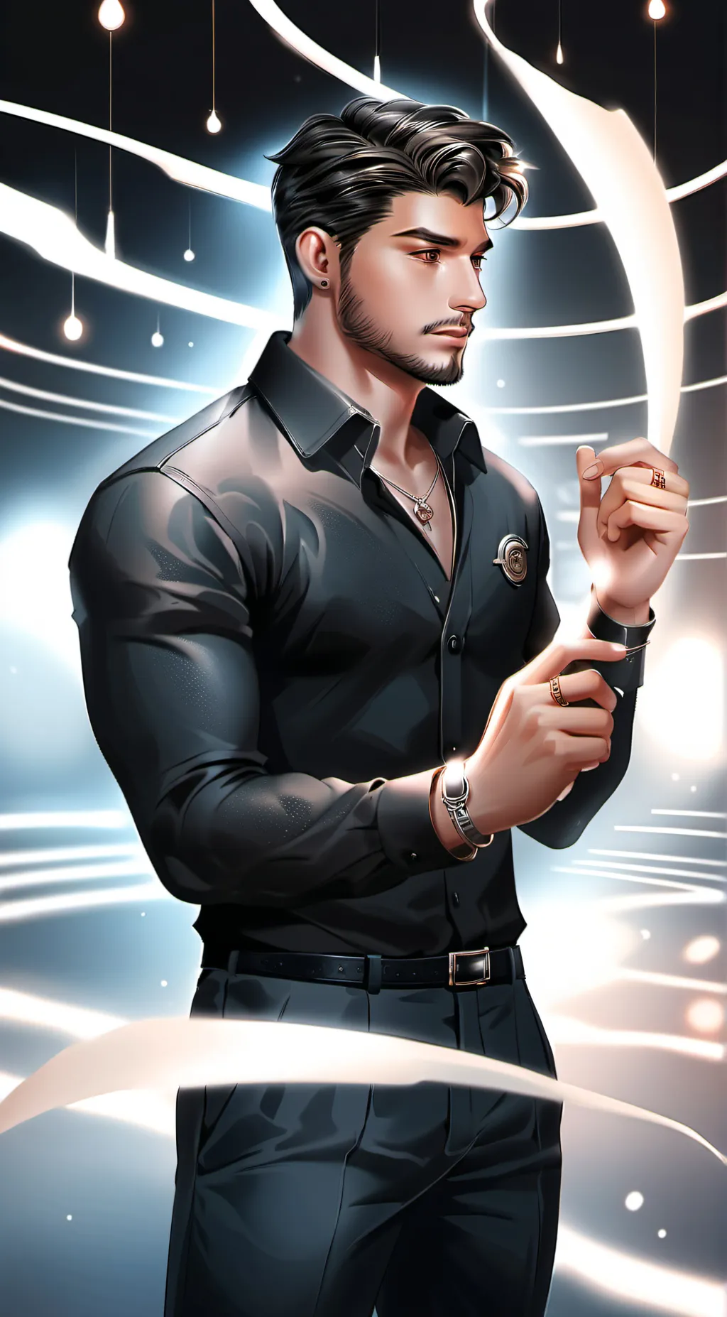 ai character: Blaze background