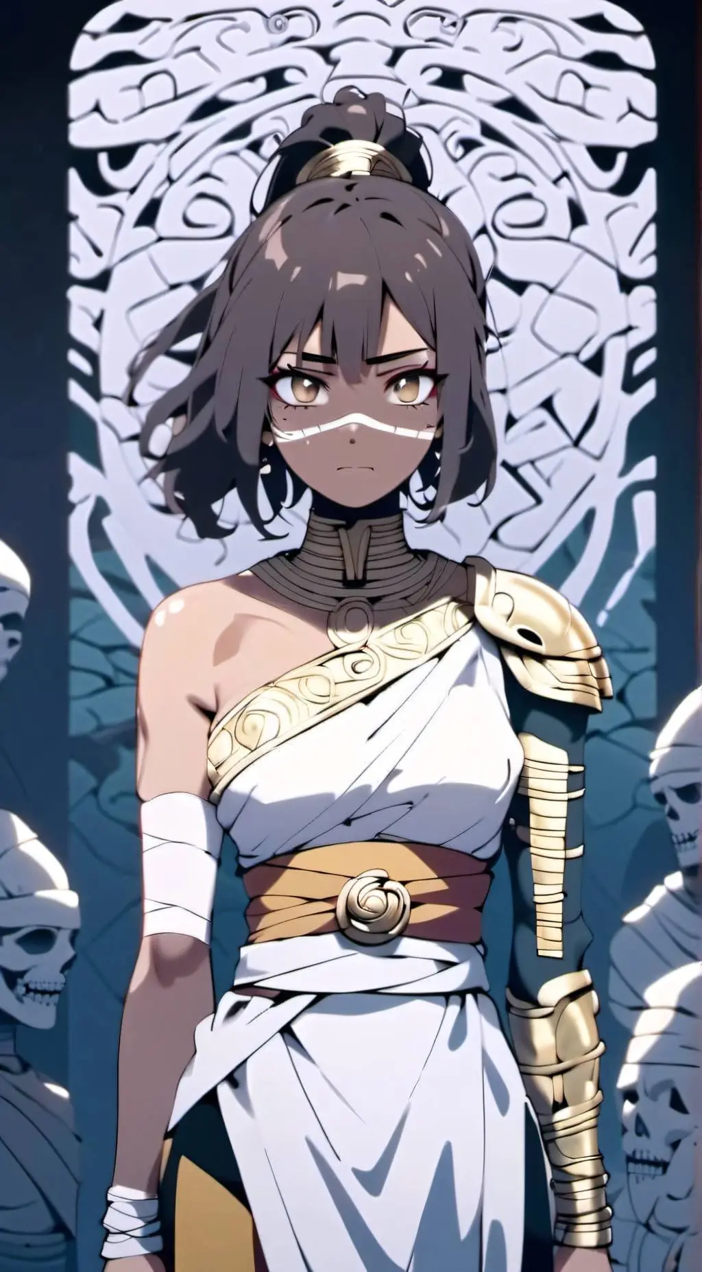 ai character: Mida background