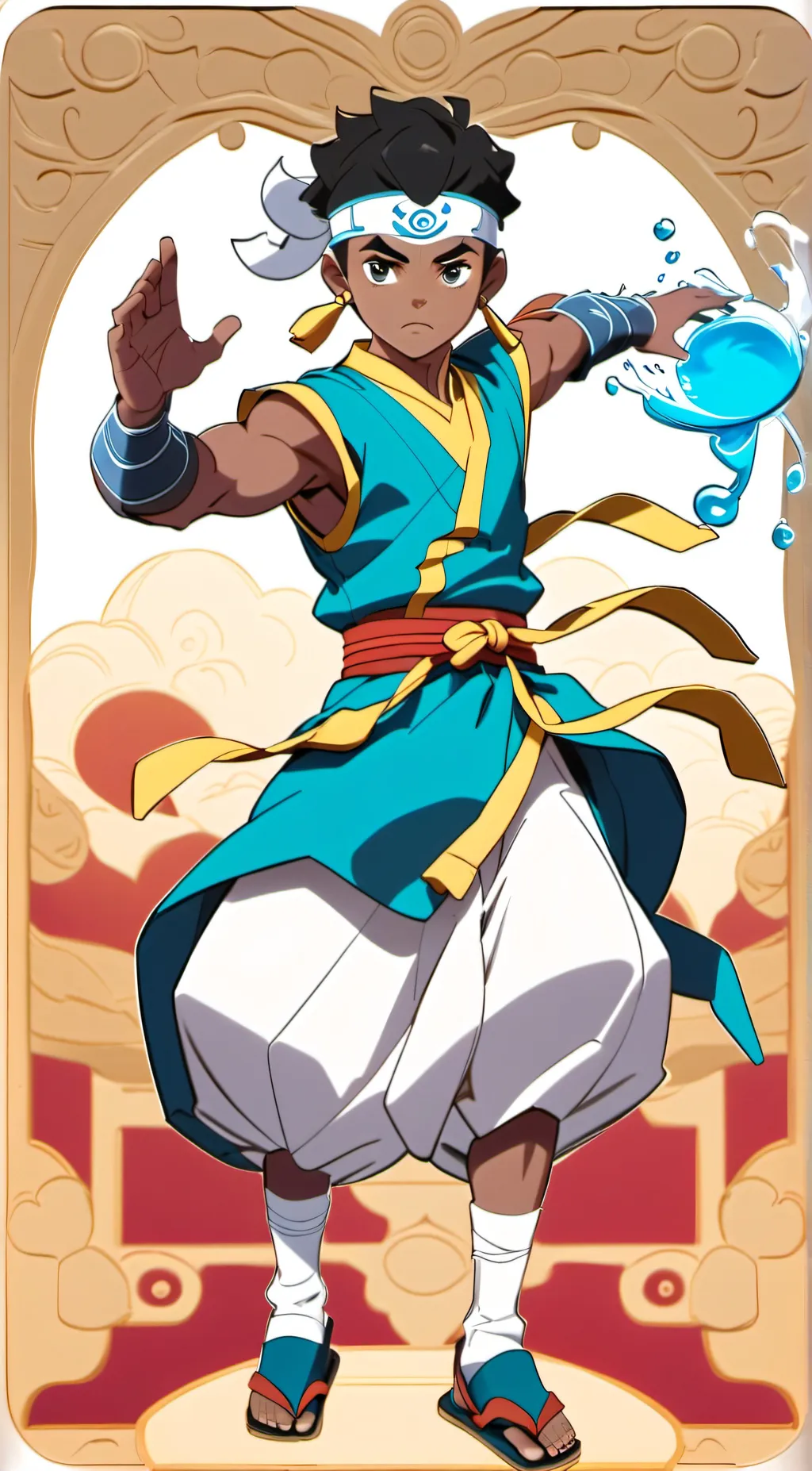 ai character: Denji background
