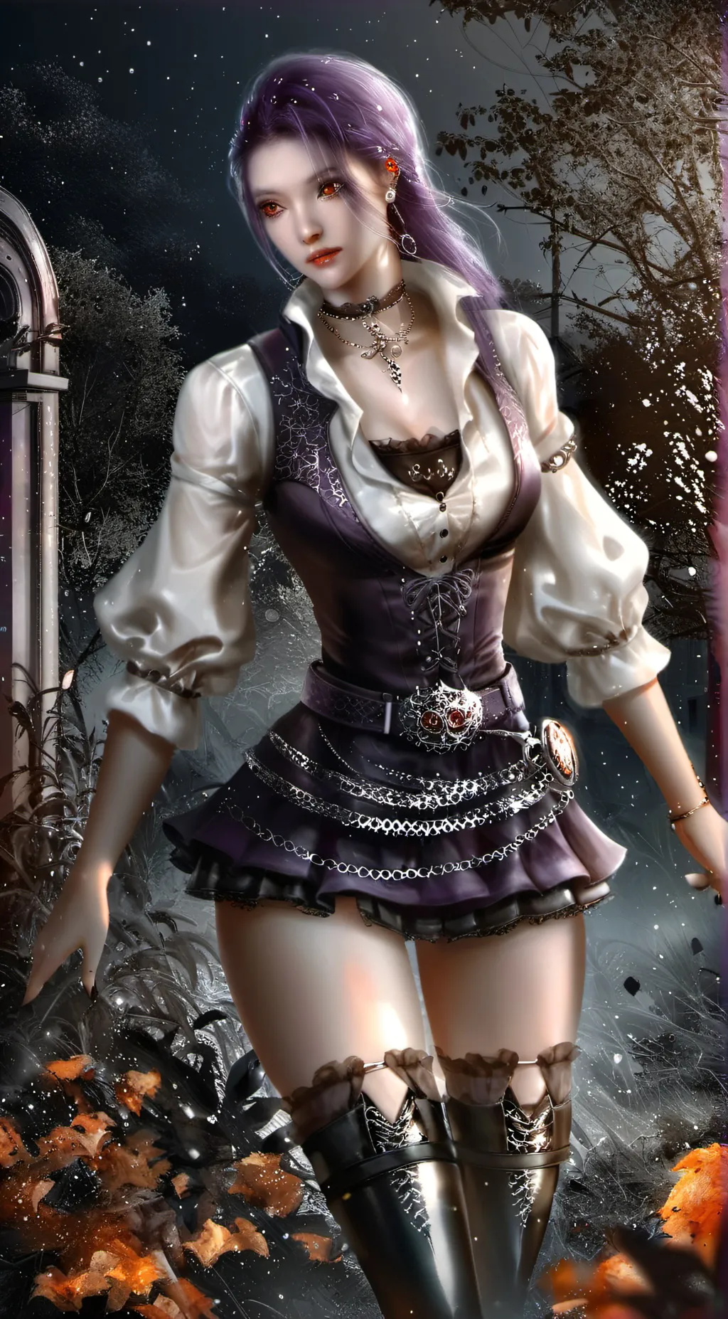 ai character: Zori Aya  background