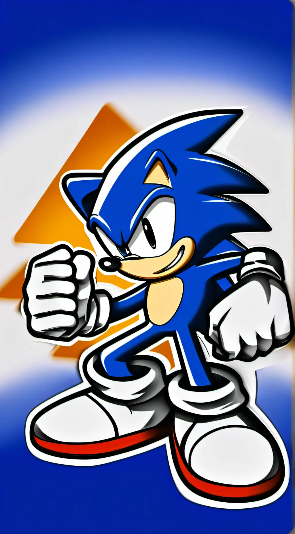 ai character: sonic the hedgehog background