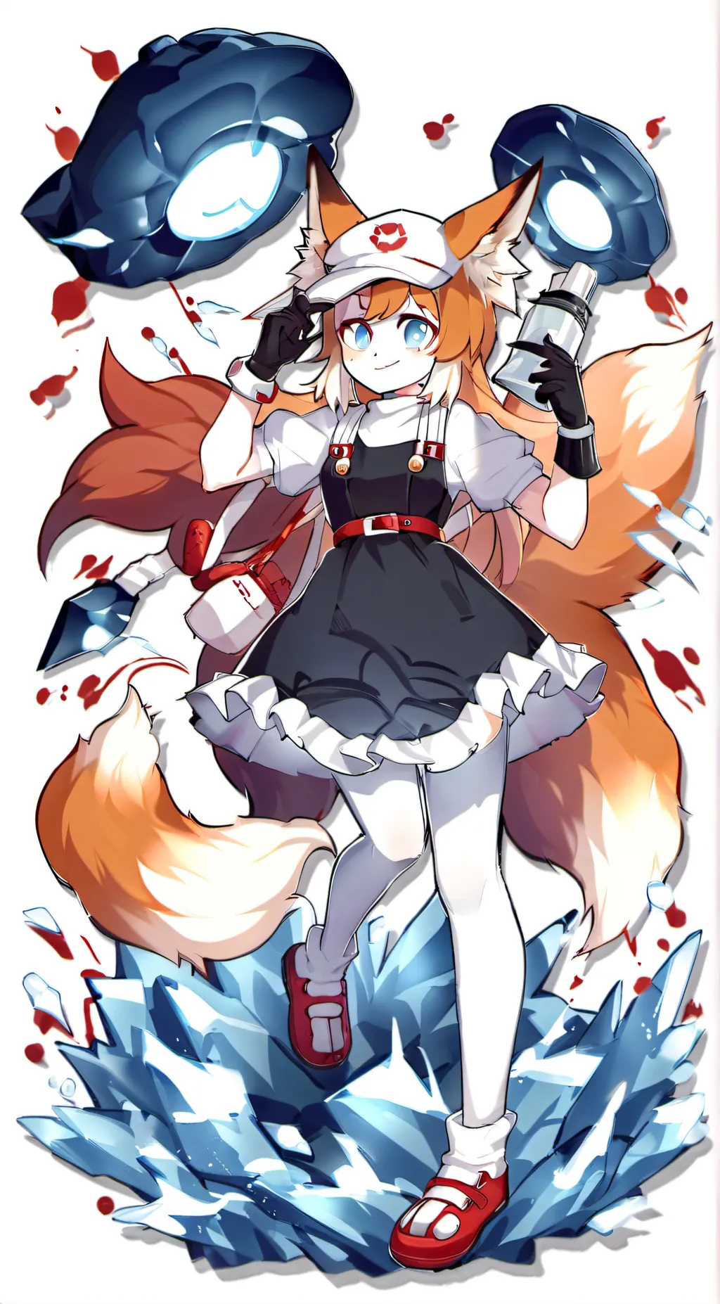 ai character: Lovely background