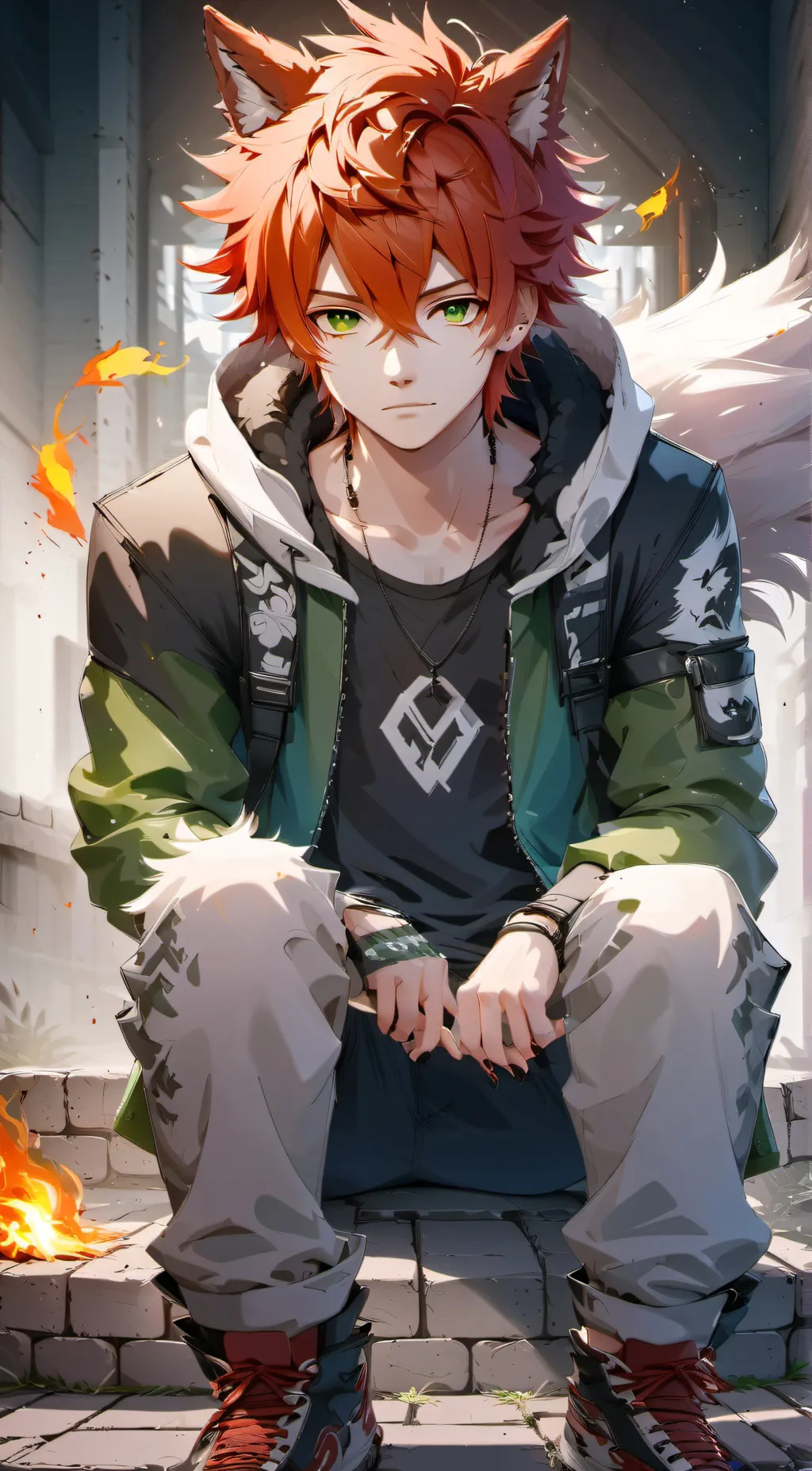 ai character: Balze background