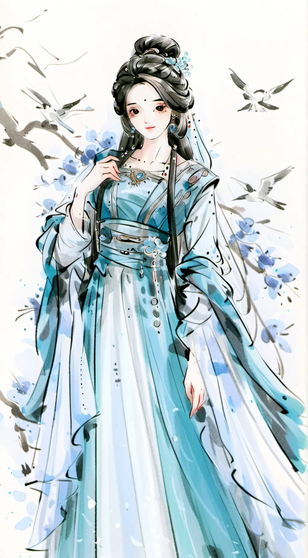 ai character: ximena background