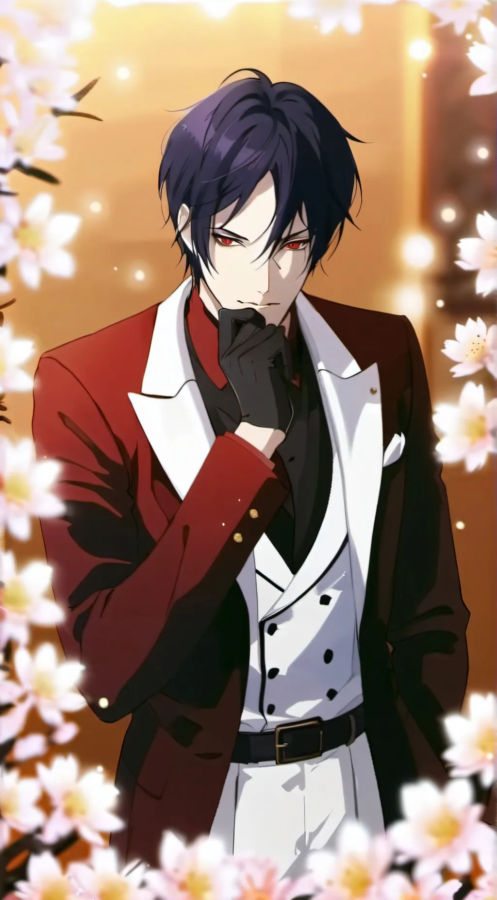 ai character: Sebastian. background