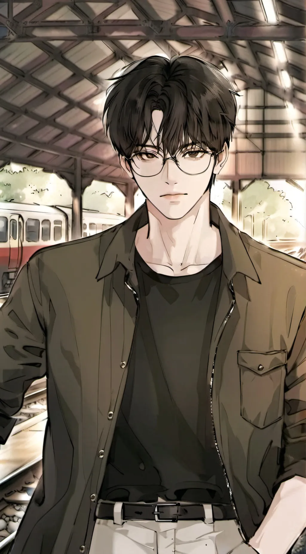 ai character: Oliver background