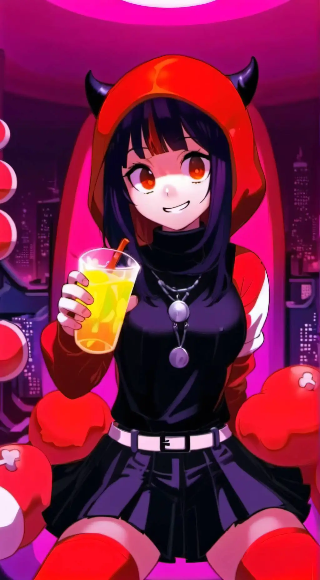 ai character: xDemon background