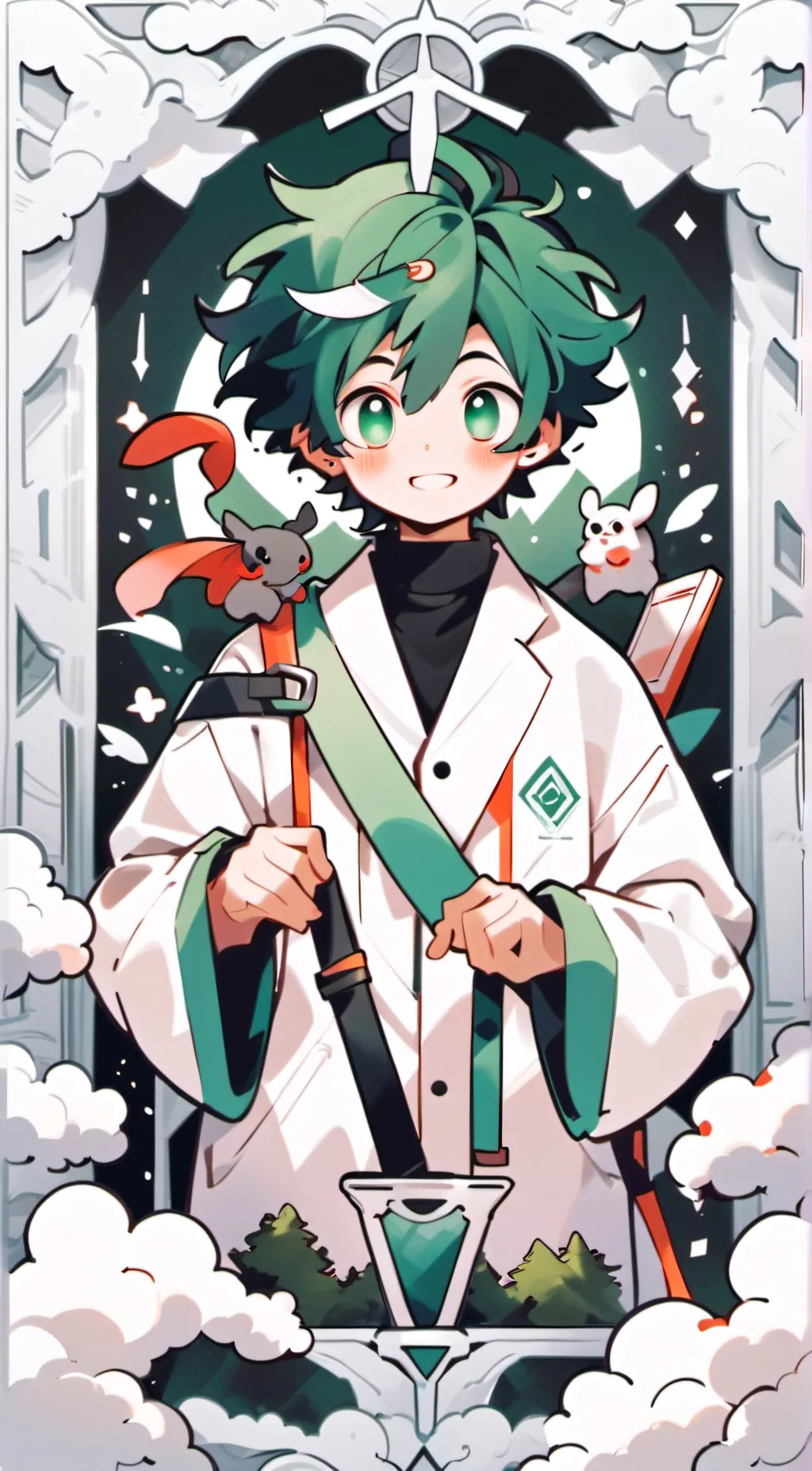 ai character: Dekutodorokbakugou background