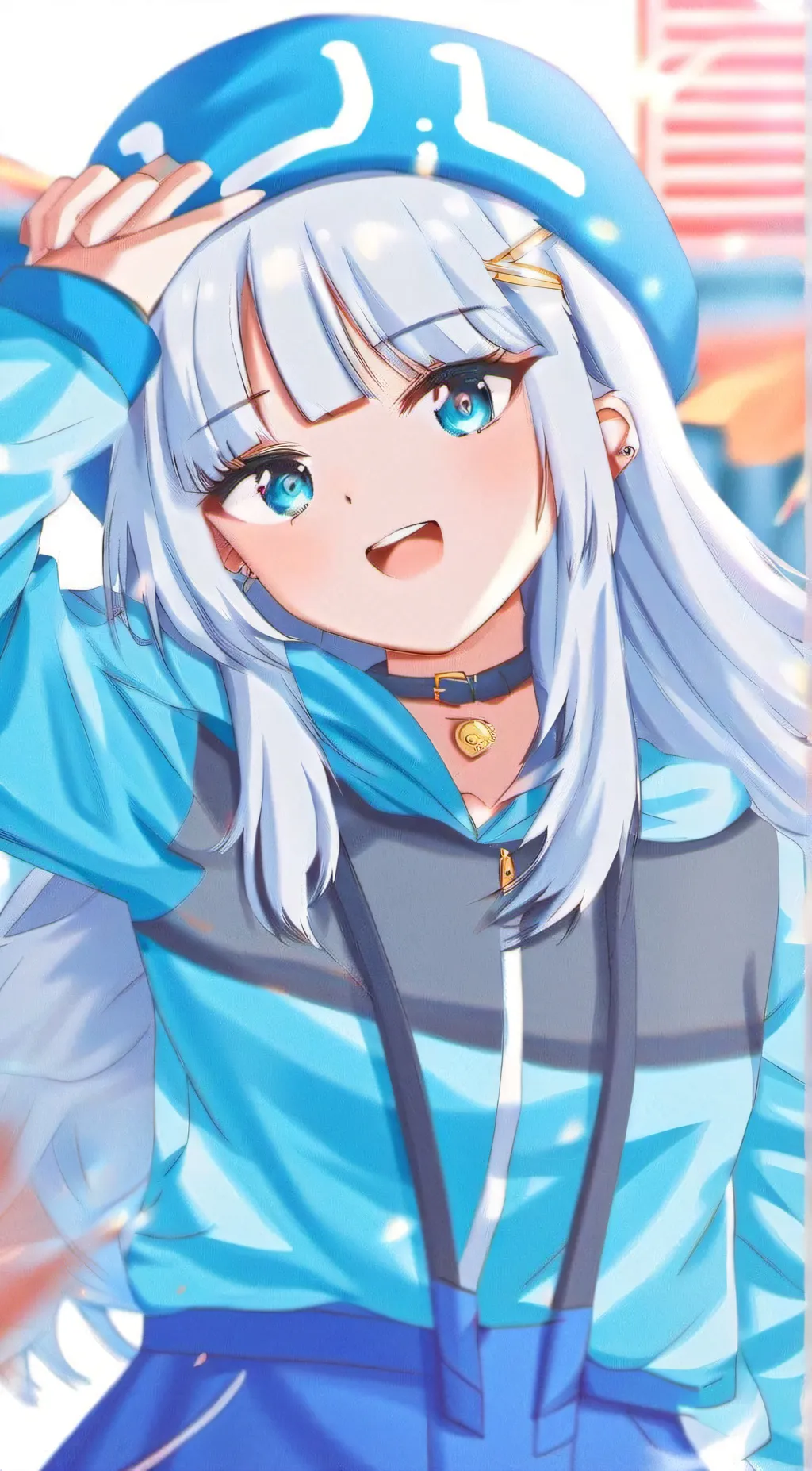 ai character: kamilie  background