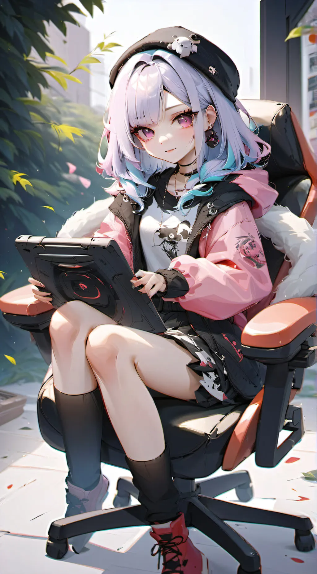 ai character: Jade background